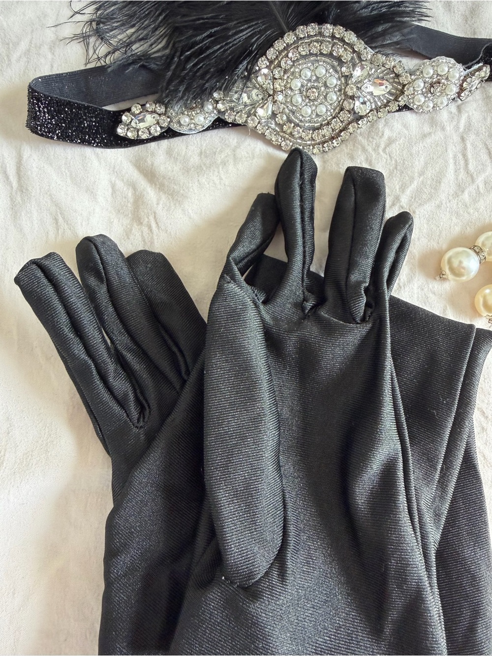 1920s Flapper Girl Costume Accessories - Picture 4 of 4